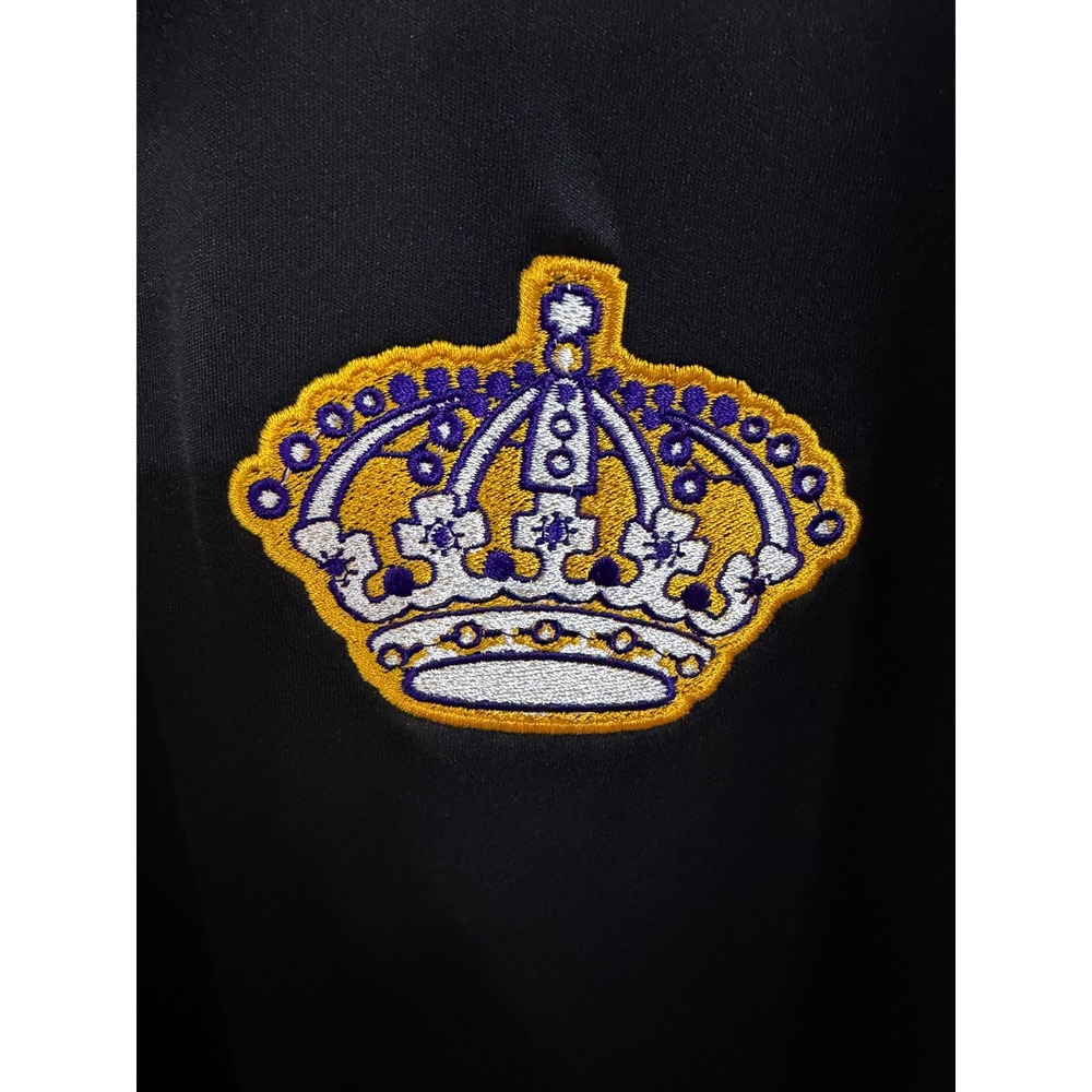 Adidas Mens Entrada 22 Soccer Polo Shirt Black Aeroready HB5328 Crown Crest S - Picture 3 of 6